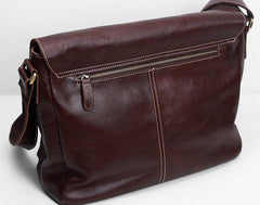 Handmade Leather Mens Cool Shoulder Bags Messenger Bag for men