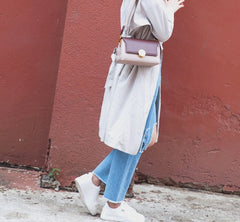 Stylish Leather Womens Cute Small Shoulder Bag Crossbody Purse for Women