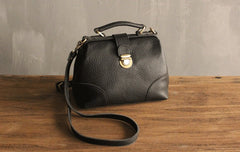 Vintage LEATHER WOMEN Doctor Handbag Doctor Purse SHOULDER BAG Purse FOR WOMEN