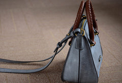 Handmade Genuine Leather Handbag Crossbody Bag Shoulder Bag Purse For Women - EverHandmade