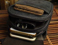 Vintage Leather Belt Pouch for Men Waist Bag BELT BAG For Men