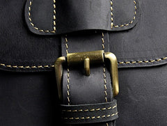Small Leather Belt Pouch Mens Holsters Belt Cases Cell Phone Waist Pouch for Men