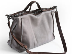 Vintage WOMENs LEATHER Work Handbag Shoulder Briefcase Purse FOR WOMEN