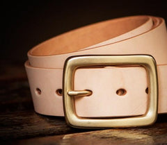 Handmade  Leather Mens Belts Custom Cool Leather Men Black Belts for Men