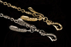 Brass Silver biker trucker Tibetan wallet Chain for chain wallet biker wallet trucker wallet
