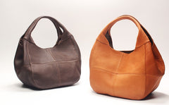 Vintage Womens LEATHER Handbag Purse Shopper Bag FOR WOMEN