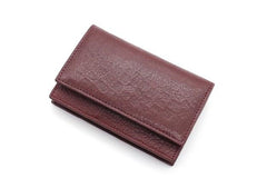 Leather Mens Card Wallet Front Pocket Wallet Small Slim Wallets Change Wallet for Men