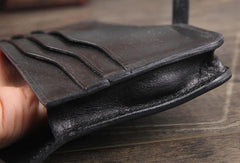 Handmade Leather Mens Cool Wallet Long Leather Wallet Phone Wallet for Men