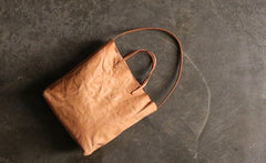 Handmade Vintage LEATHER WOMEN Small Tote Bag Tote Shoulder Purse FOR WOMEN