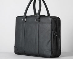 Handmade Leather Mens Cool Messenger Bag Work Bag Business Bag Briefcase Bag for men