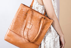 Handmade Genuine Leather Handbag Tote Purse Handbag Shoulder Bag Purse For Women - EverHandmade