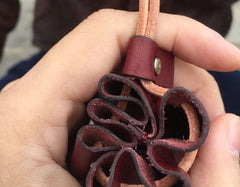 Handmade Leather Mens Women Key Cool Change Wallet Coin Pouch for Men