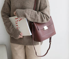 Leather Stylish Womens Shoulder Bag Shoulder Work Purse for Women