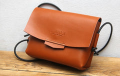 Handmade LEATHER WOMEN Messenger SHOULDER BAG Cute Crossbody Purses FOR WOMEN