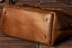 Handmade Leather handbag purse shoulder bag for women leather shopper bag - EverHandmade