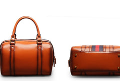 Genuine Leather handbag Boston bag shoulder bag for women leather bag