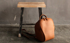 Vintage LEATHER WOMEN Backpack Purses Cute School Backpacks FOR WOMEN