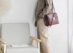 Leather Stylish Womens Shoulder Bag Shoulder Work Purse for Women