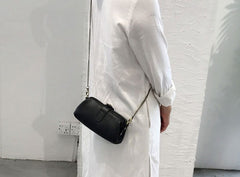 Vintage LEATHER Womens Wristlet Bag Doctor Long Wallet Mini Shoulder Bag FOR Women