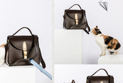 Handmade Genuine Leather Handbag Bag Crossbody Bag Shoulder Bag Purse For Women - EverHandmade