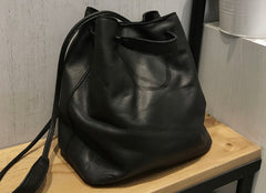Vintage WOMENs LEATHER Bucket Purse Bucket Shoulder Purse FOR WOMEN