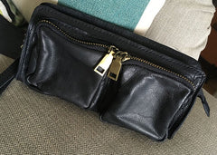 Handmade WOMENs LEATHER Wristlet Purse Mini Shoulder Bag Purse FOR WOMEN