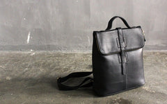 Fashion Black LEATHER WOMEN Backpacks Purse Cute School Backpack FOR WOMEN