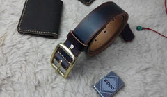 Handmade Vintage Leather Mens Belts Men Leather Belt for Men