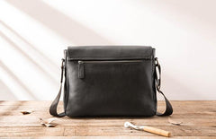 Cool Leather Mens Small Messenger Bag Side Bag Shoulder Bags for Men