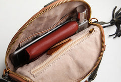 Genuine Leather Cute Crossbody Bag Shell Tassels Clutch Wallet Shoulder Bag Women Leather Purse