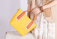 Handmade Genuine Leather Handbag Shoulder Bag Purse For Women Leather Shopper Bag - EverHandmade