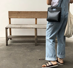 Cute Green Black Leather Womens Mini Crossbody Purse Shoulder Bag for Women