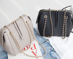 Leather Stylish Womens Handbag Work Purse Chain Shoulder Bag for Women