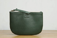 Genuine Leather billfold Long Wallet Zipper Slim Wallet Coin Change Card Wallet Purse For Women