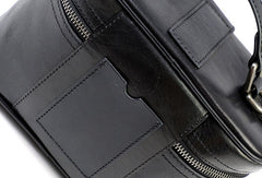 Handmade vintage doctor bag leather crossbody bag purse shoulder bag for women - EverHandmade