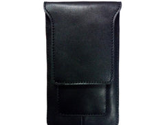 Cool Slim Mens Leather Cell Phone Holsters Belt Pouch Waist Bag for Men