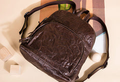 Handmade Genuine Leather Laptop Bag Travel Bag Backpack Bag Shoulder Bag Leather Purse For Women - EverHandmade