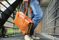 Vintage Leather Cool Mens Handbag Shoulder Bag for men