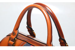 Genuine Leather handbag Boston bag shoulder bag for women leather bag