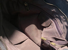 Waxed Canvas Messenger Bag for men Vintage Shoulder Bag for men