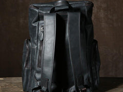 Cool Leather Mens Backpack Travel Backpack School Backpacks for Men