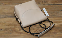 Cute LEATHER WOMEN SHOULDER BAG Contrast Color Crossbody Purses FOR WOMEN