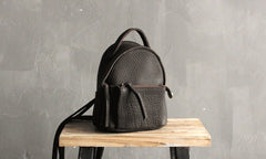 Mini LEATHER WOMEN Small Backpack Purses Cute Vintage School Backpacks FOR WOMEN