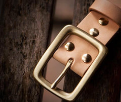 Handmade  Leather Mens Belts Custom Cool Leather Men Black Belts for Men