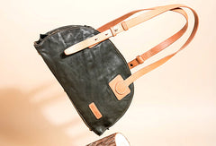 Handmade Genuine Leather Handbag Shopper Bag Purse Shoulder Bag Purse For Women - EverHandmade