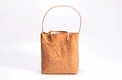 Handmade Vintage LEATHER WOMEN Small Tote Bag Tote Shoulder Purse FOR WOMEN