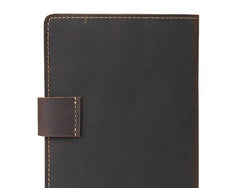Cool Leather Mens Small Passport Wallet Slim billfold Travel Wallets for Men