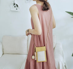 Cute Leather Womens Slim Cell Phone Purse Crossbody Purse Shoulder Bag for Women