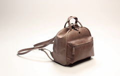 LEATHER WOMEN Backpack Purses Cute Vintage School Backpacks FOR WOMEN