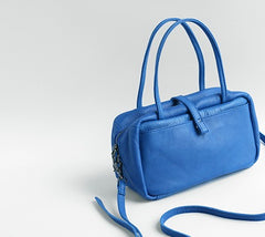 Handmade WOMENs LEATHER Box Handbag Shoulder Bag Handbag Purse FOR WOMEN